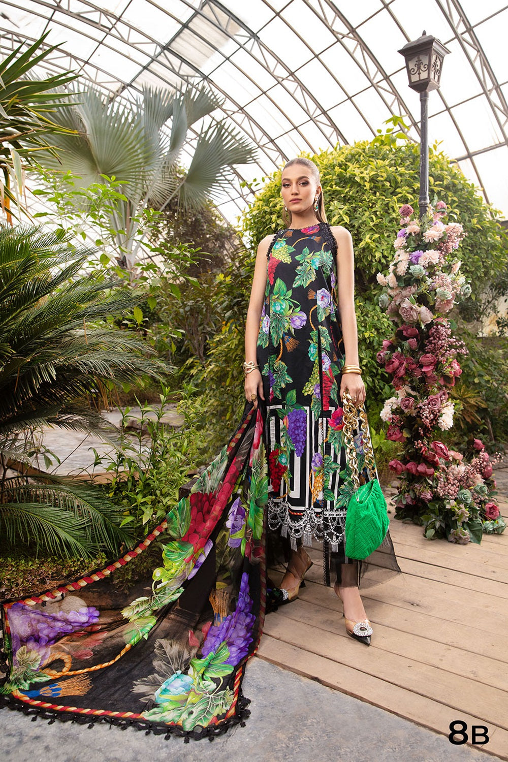 M.PRINTS BY MARIA B. - SPRING SUMMER EDIT’ 24 - DESIGN 8B - TC-806