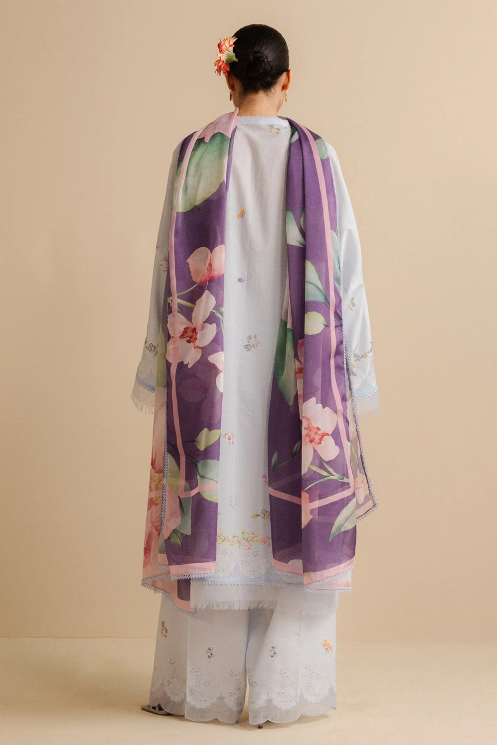 Original Factory Leftover Coco by Zara Shahjahan Digital Print Lawn - Aria-3A - TC-1310