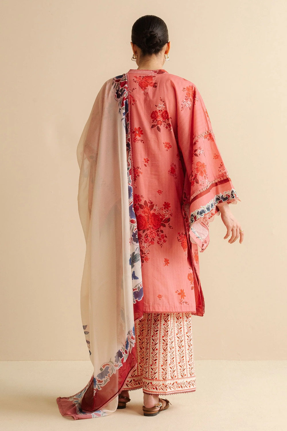 Original Factory Leftover Coco by Zara Shahjahan Digital Print Lawn - Leya-1A - TC-1314