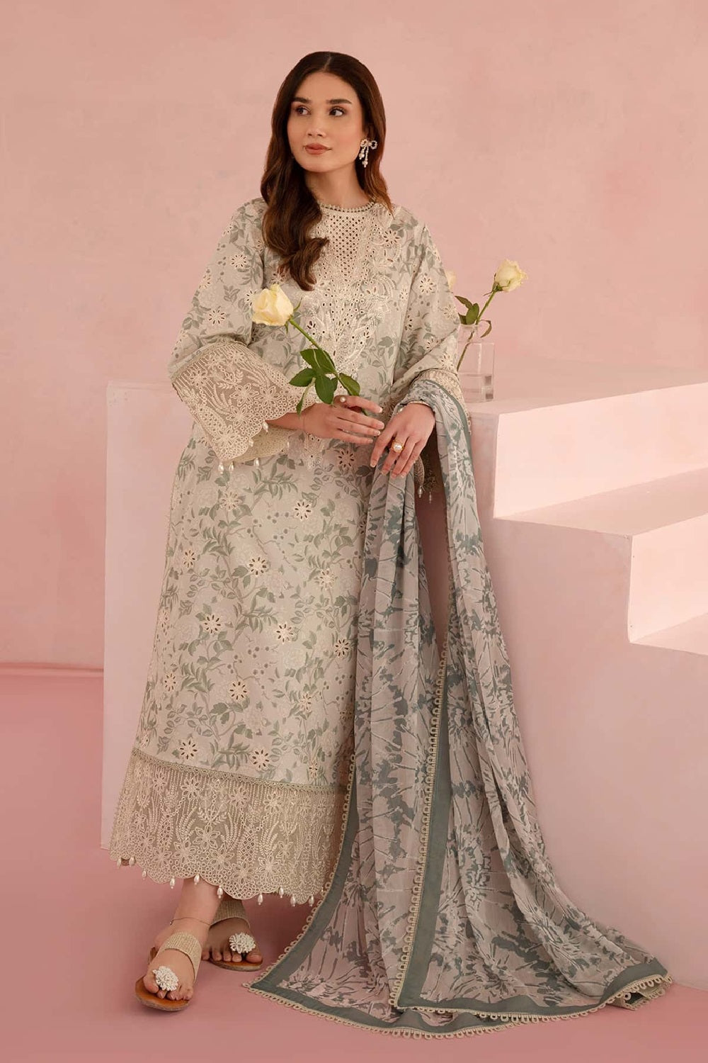Afrozeh Kylon Festive Summer Lawn'25 - TC-1230