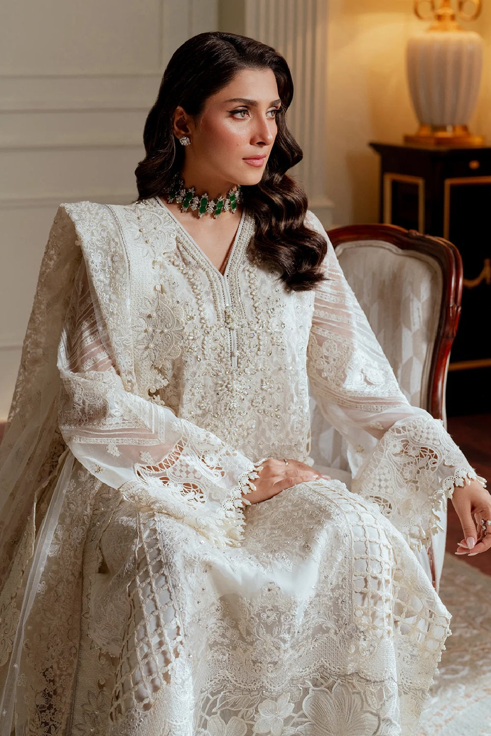 Baroque Chantelle Embroidered Formal Chiffon'25 - CH13-02 - TC-1371