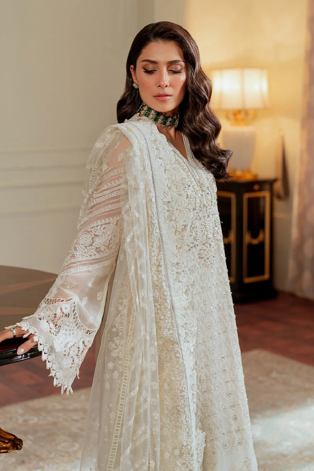 Baroque Chantelle Embroidered Formal Chiffon'25 - CH13-02 - TC-1371