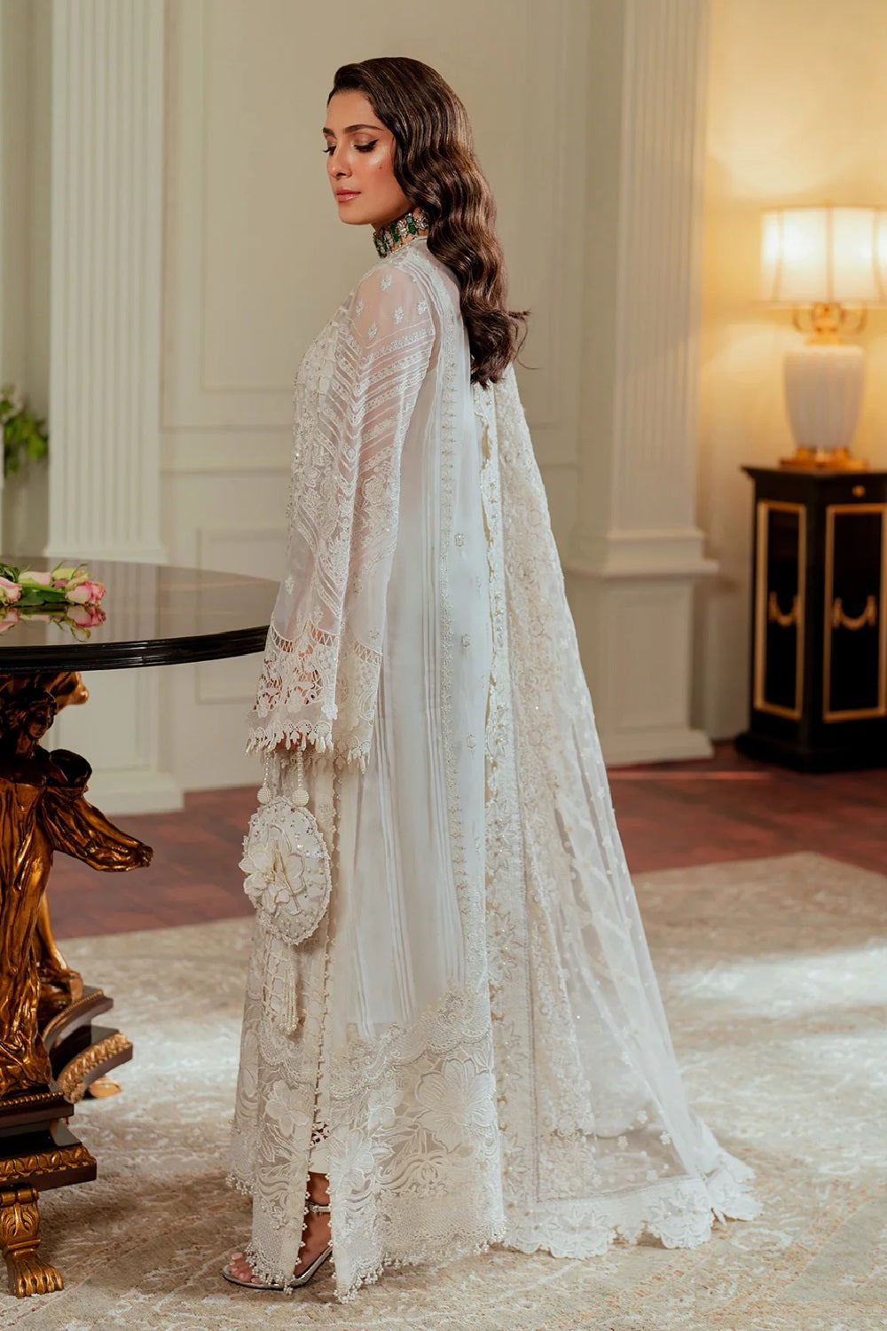 Baroque Chantelle Embroidered Formal Chiffon'25 - CH13-02 - TC-1371