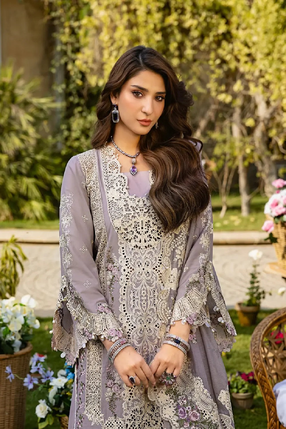 Elaf Premium - Luxury Lawn Edition' 25 - ELM-05 RAMSHA - TC-1349
