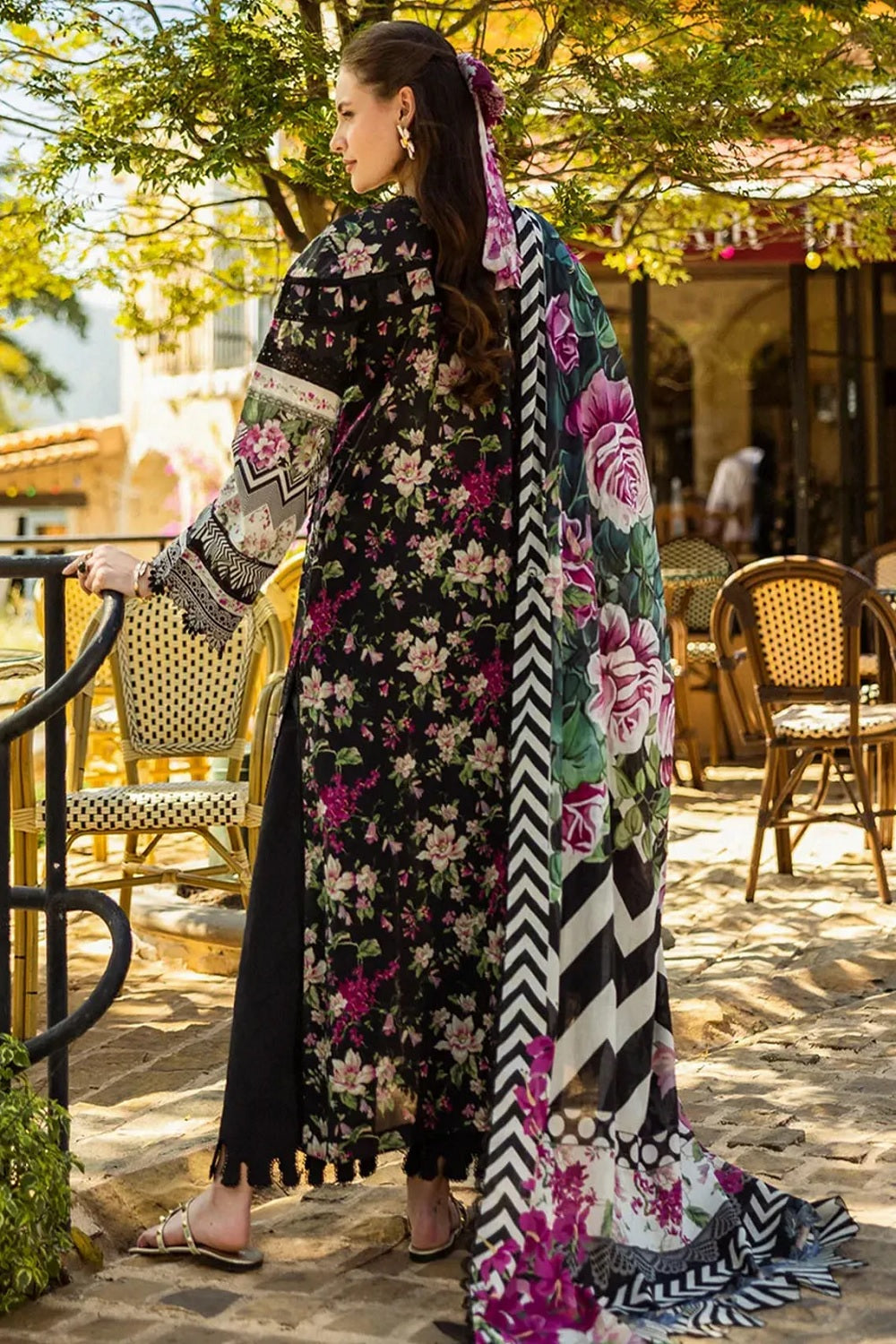 Elaf Premium - Chikankari Lawn ELK-05A Belleza - TC-1243