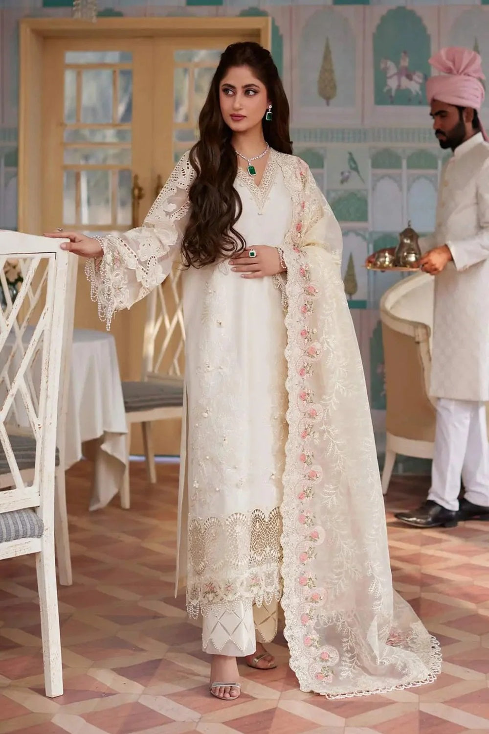 ELAF LUXURY LAWN EID EDIT 2024 | ELE-01A MOTIA | TC-805