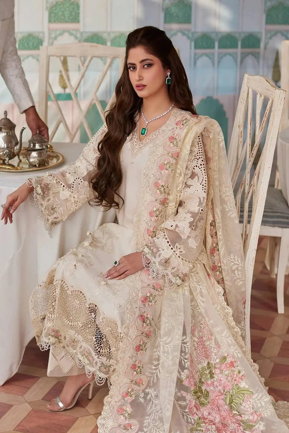 ELAF LUXURY LAWN EID EDIT 2024 | ELE-01A MOTIA | TC-805
