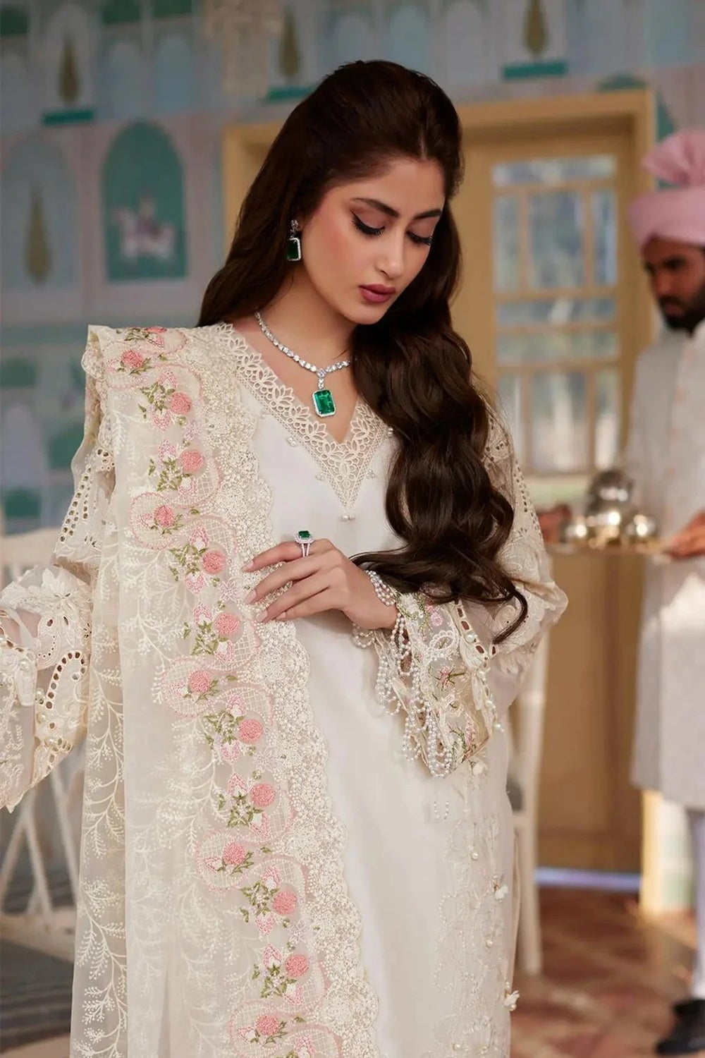 ELAF LUXURY LAWN EID EDIT 2024 | ELE-01A MOTIA | TC-805