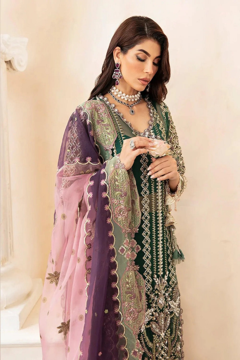 Elaf - Celebrations - Luxury Formal Handwork Collection - ECH-07 AYZEL - TC-1368