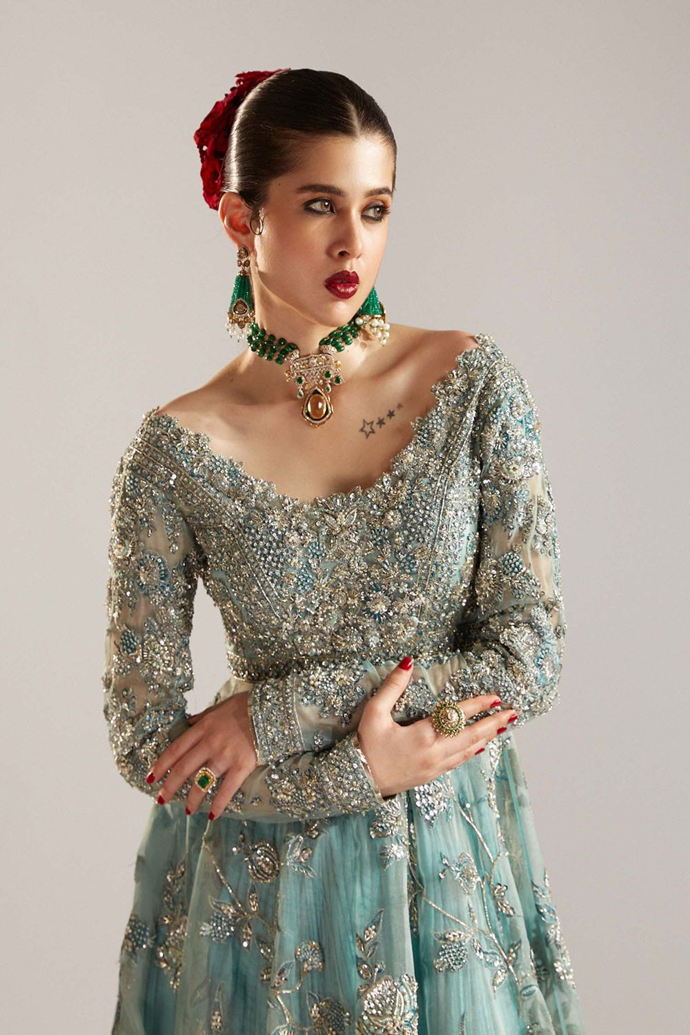 Hussain Rehar Parday ke Peechay Festive Collection'25 ASTRA - TC-1323