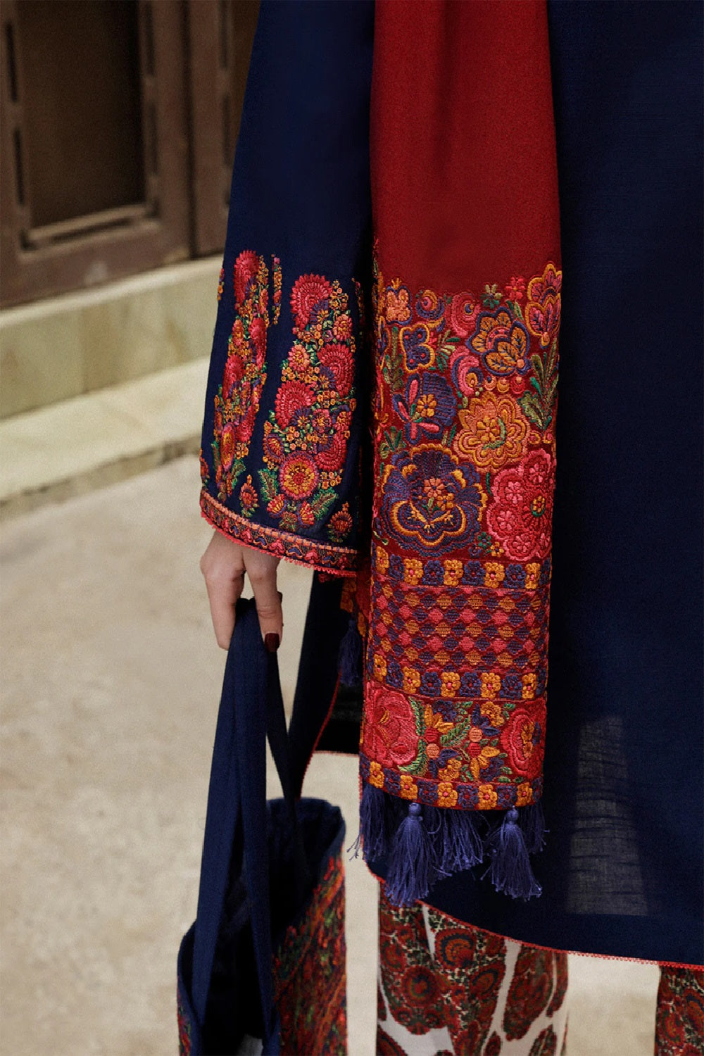Jugnu MOSAIC Luxury Chikankari Lawn Edition'25 - TC-1216