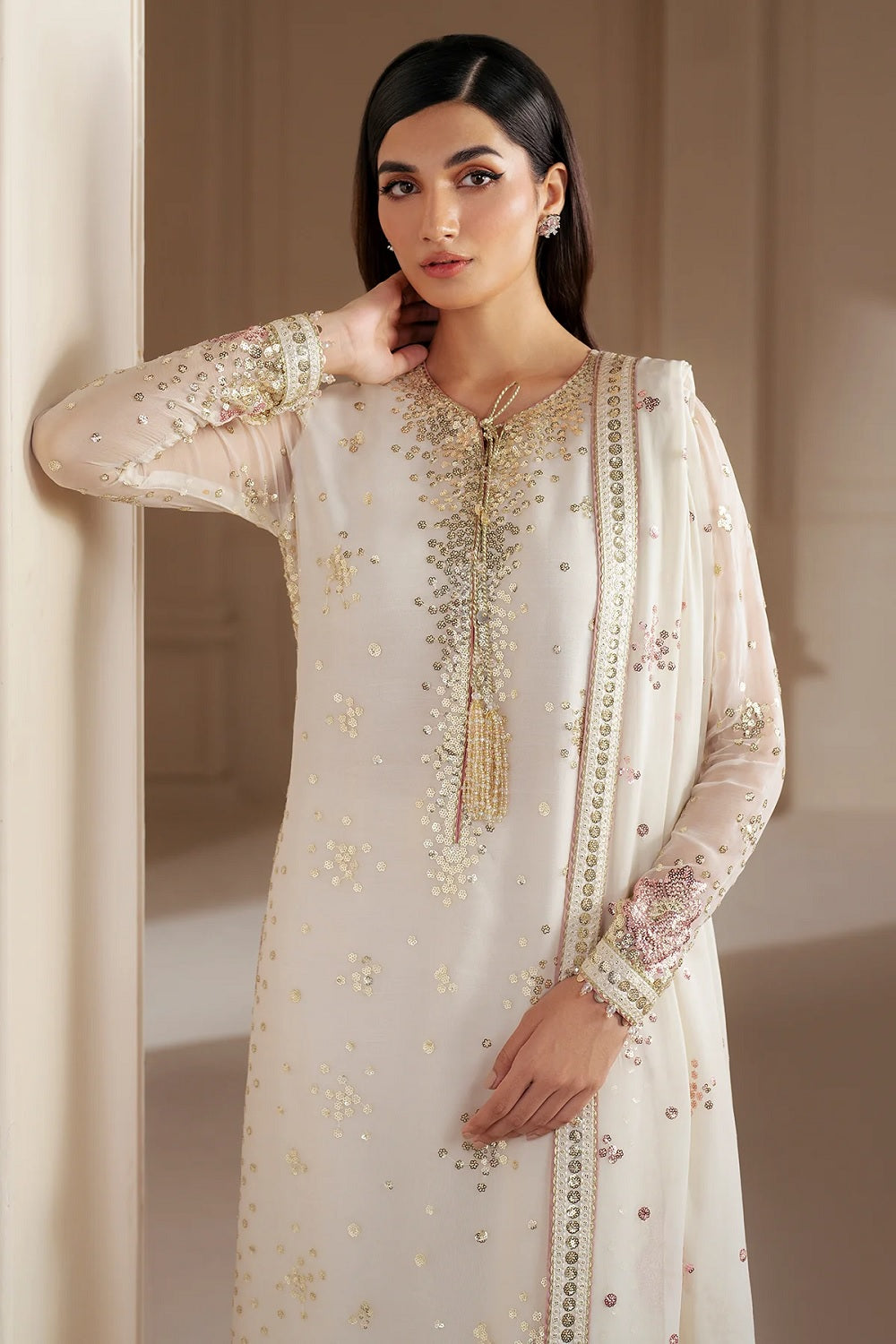 Jazmin Luxury Embroidered Chiffon Edition'25 - UC-3069 - TC-1360
