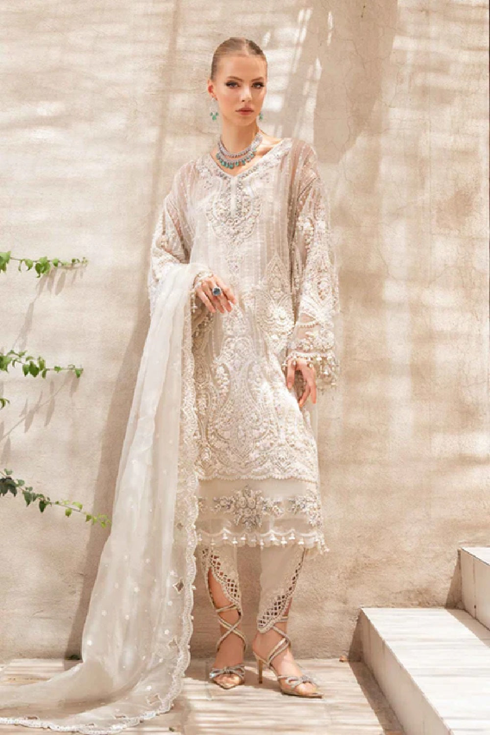 Maria.B. Mbroidered Wedding Edition' 25 - PEARLA FX-863 - TC-1350