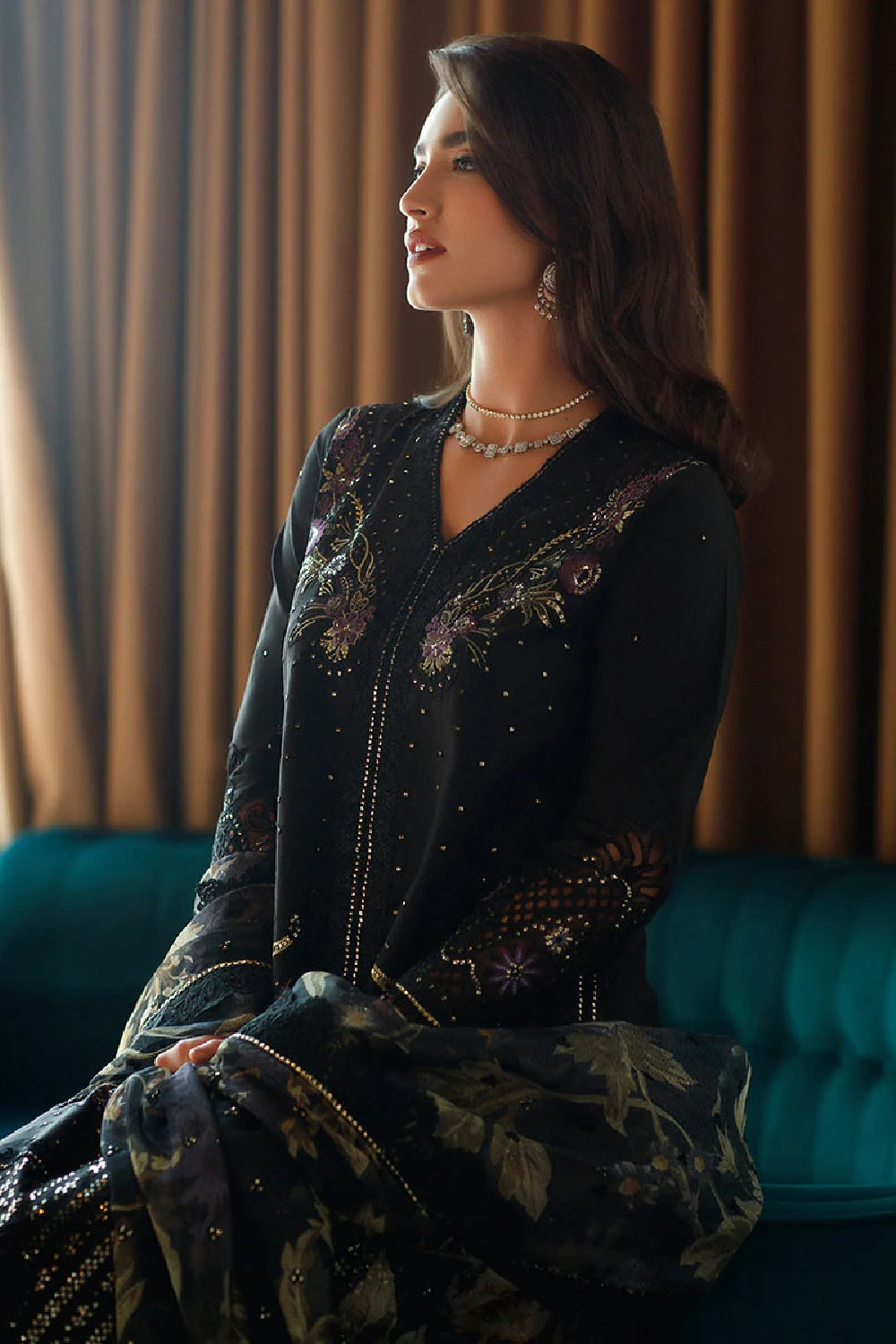 Mushq Astoria Festive Lawn '23 - OLIVIA - TC-547