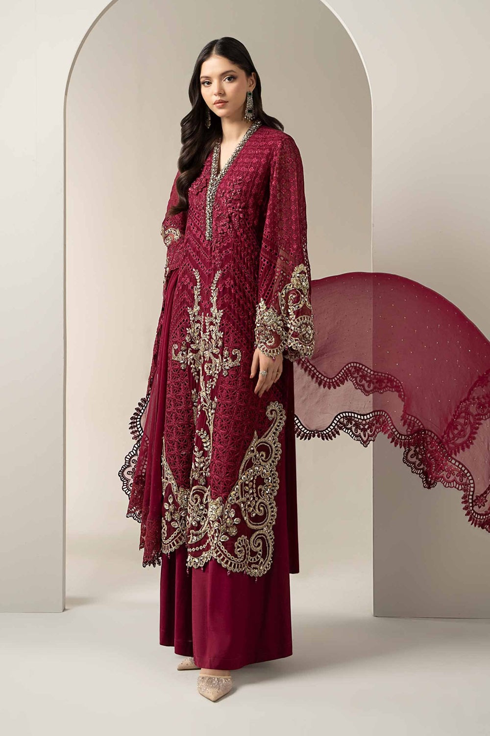 Maria.B. Mbroidered Wedding Edition' 25 - BD-3003 - TC-1342