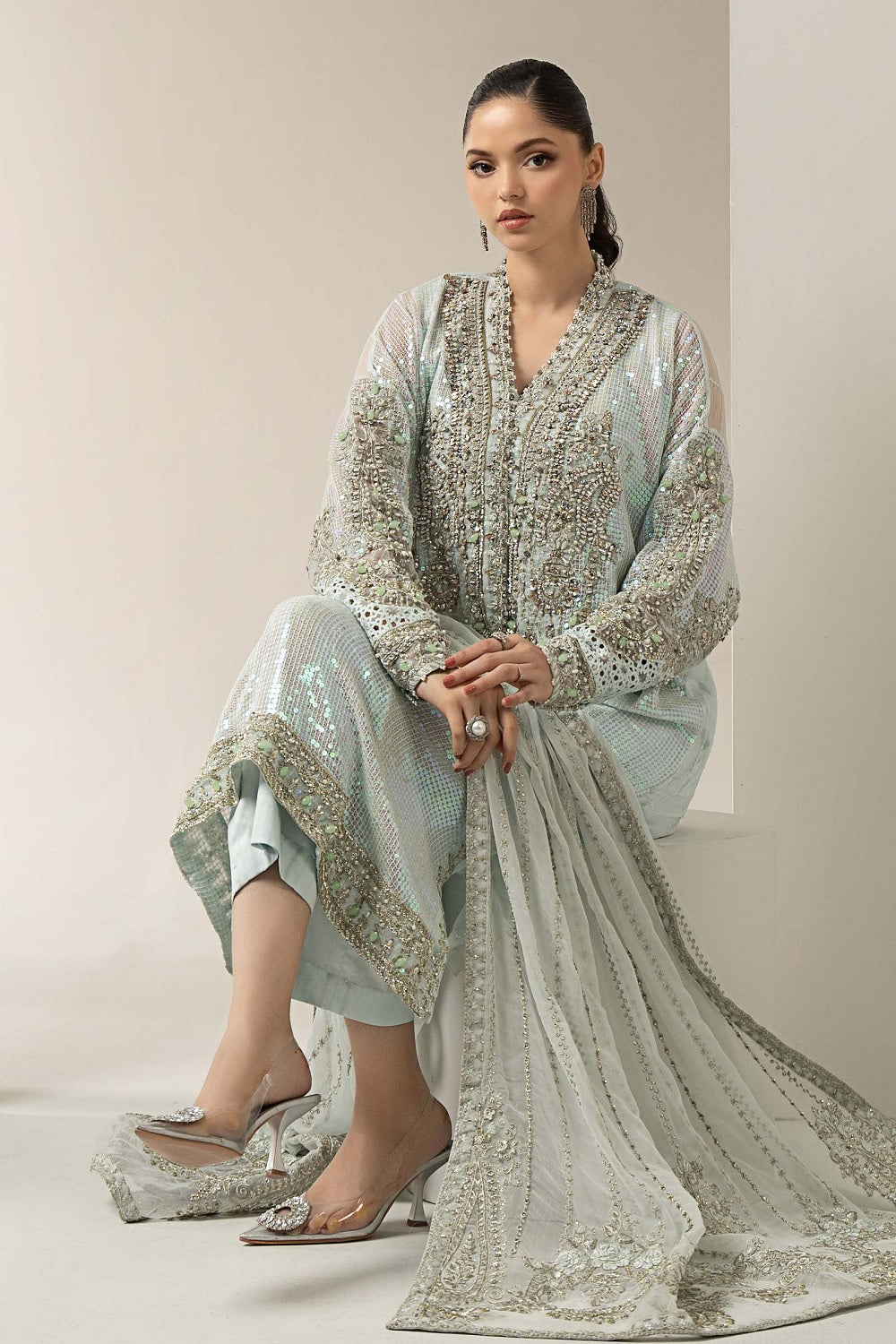 Maria.B. Mbroidered Wedding Edition' 25 - BD-3005 - TC-1345