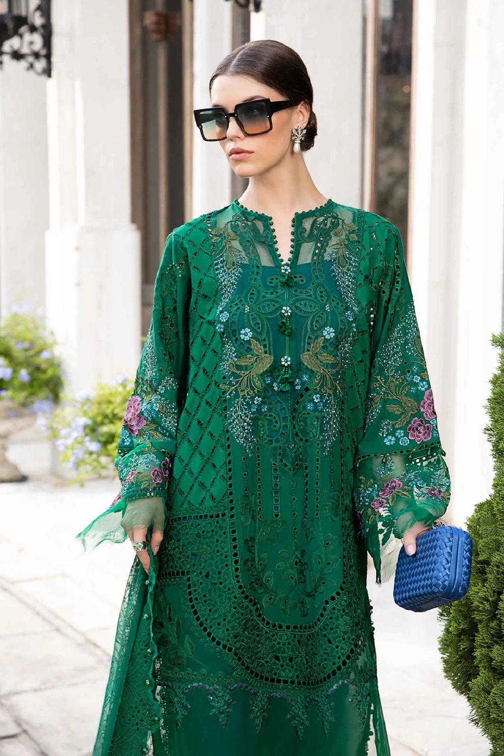 Maria.B. Luxury Lawn Eid 2 Edition'24 - 24-02 - TC-1096