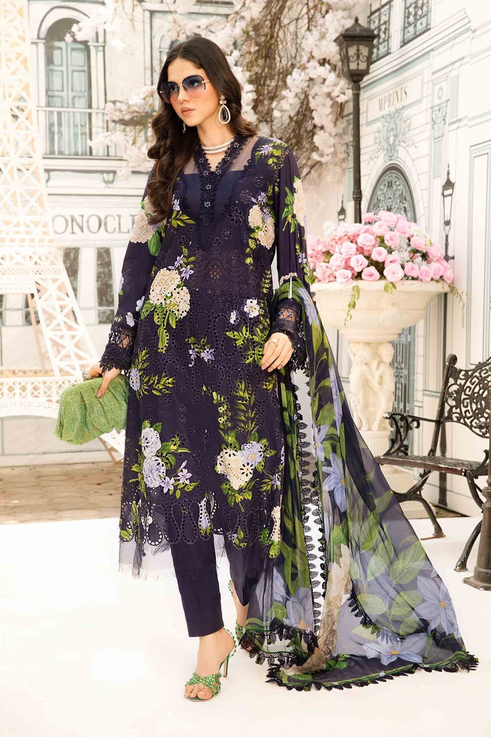Maria B Eid Collection 2025 MPT-2602-B - TC-1255