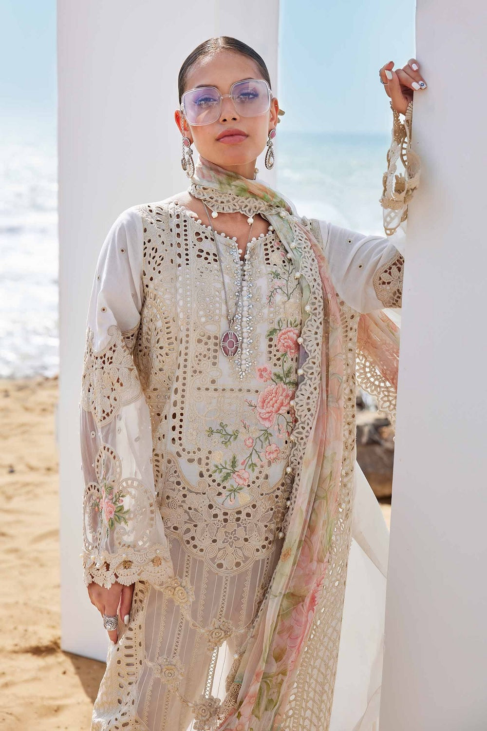 Maria.B Eid Luxury Lawn'25 EL-25-07 - TC-1270