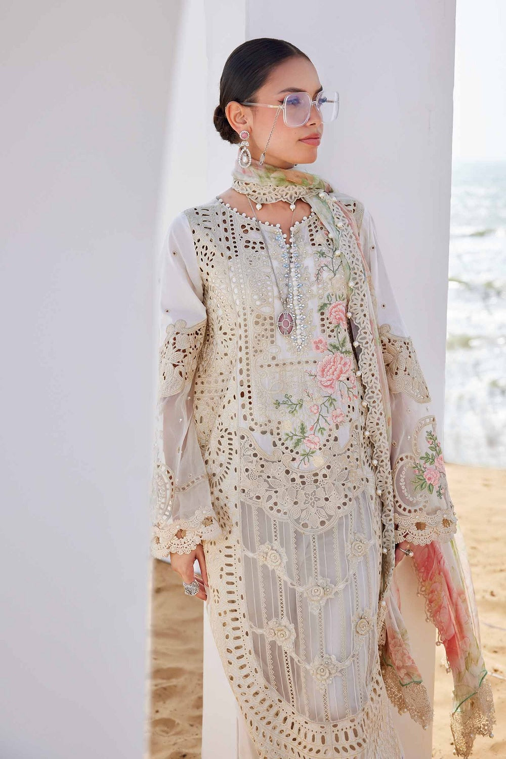 Maria.B Eid Luxury Lawn'25 EL-25-07 - TC-1270