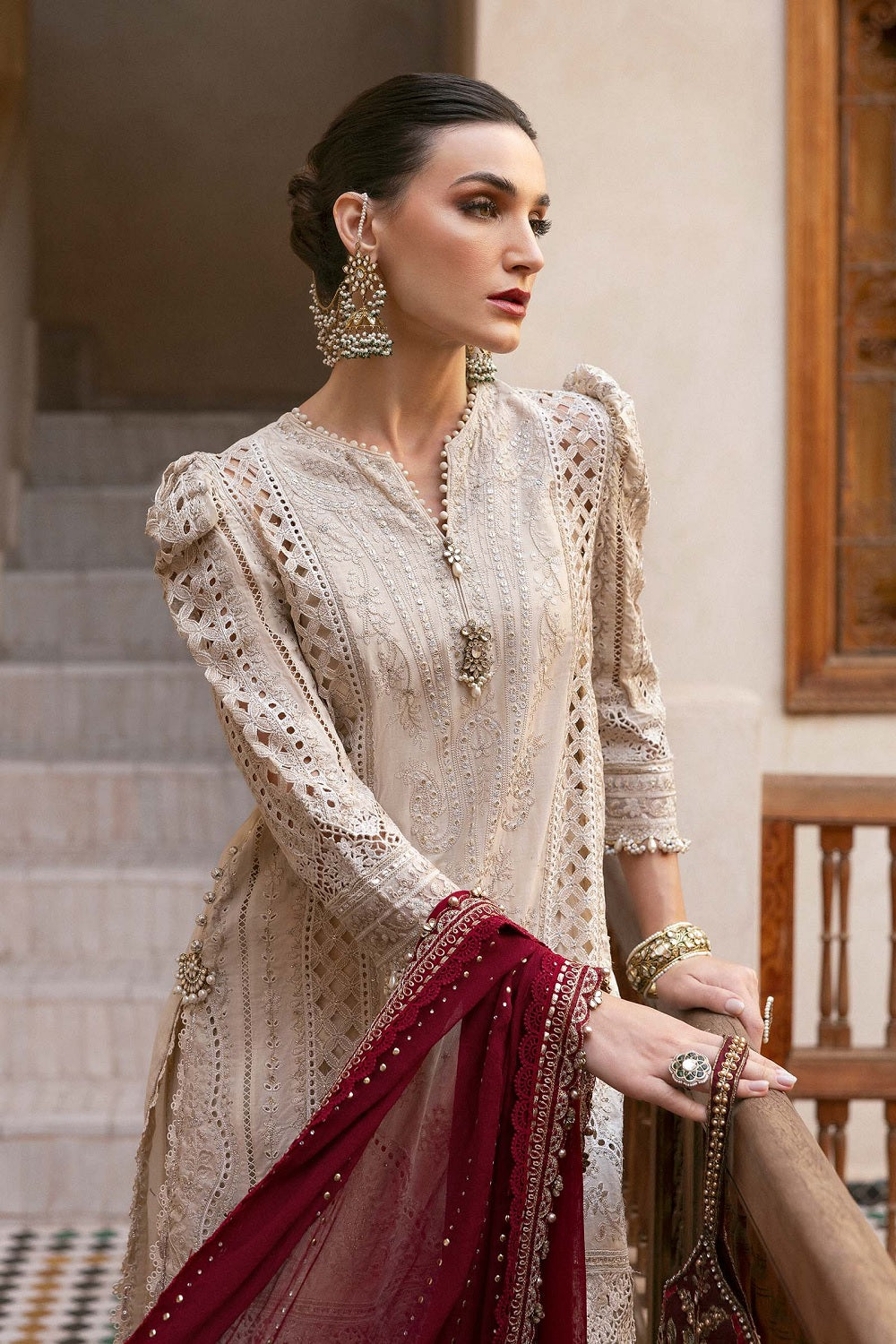Maria.B. Voyage a'LUXE x Morocco Luxury Lawn' 25 D-2511-B - TC-1252