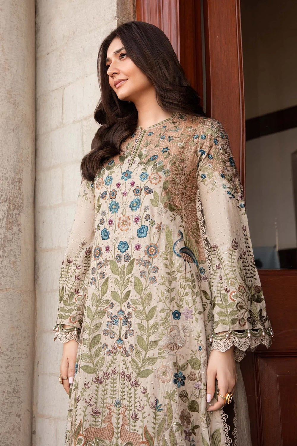 Maria.B. Printed Embroidered Lawn'25 -  DL-1211 - TC-1126