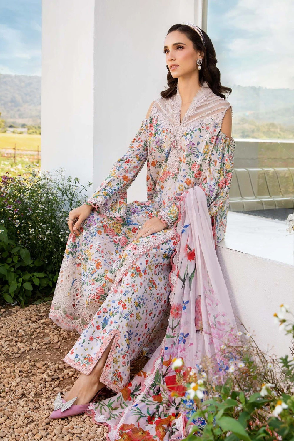 Maria B Eid Collection 2025 MPT-2507-A - TC-1163