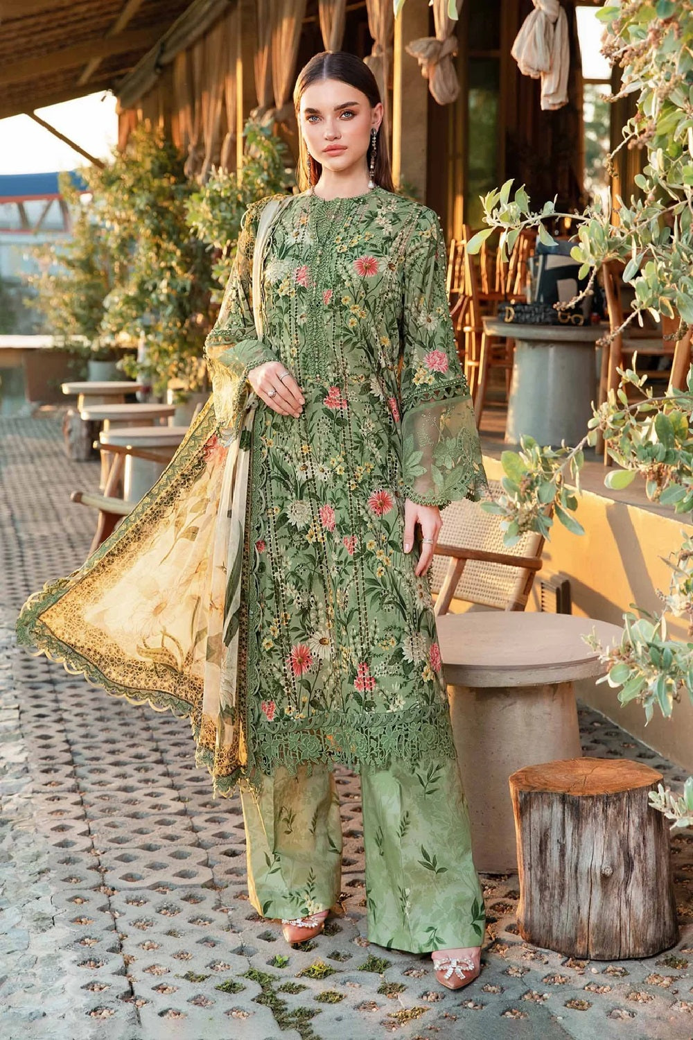 Maria B Eid Collection 2025 MPT-2508-B TC-1171 – Trendz Collection