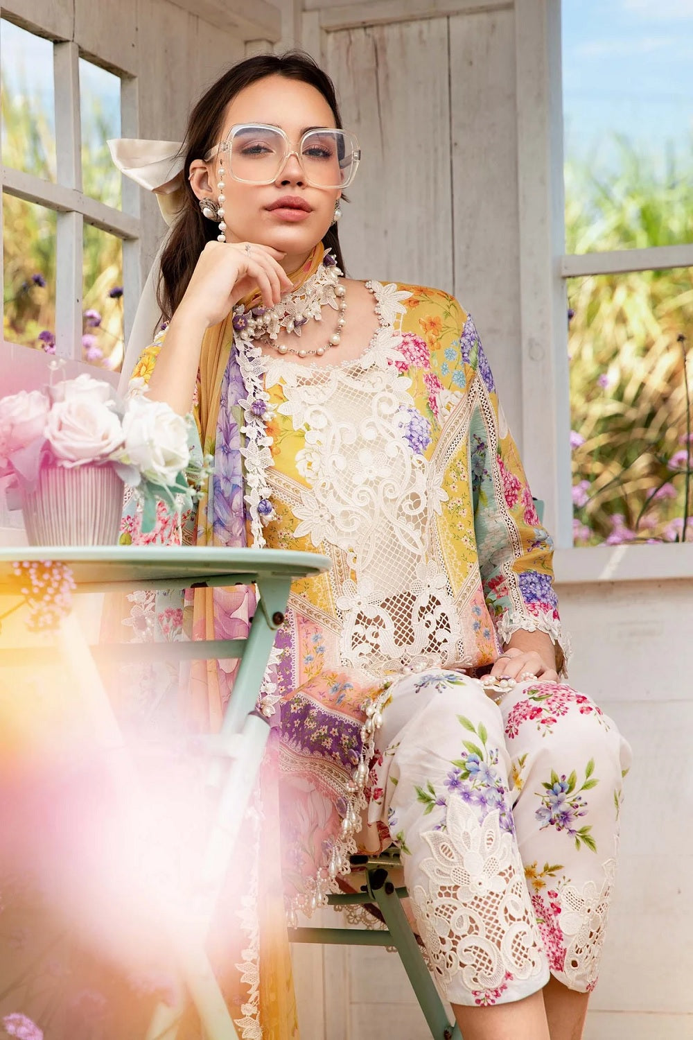 Maria B Eid Collection 2025 MPT-2509-A - TC-1174