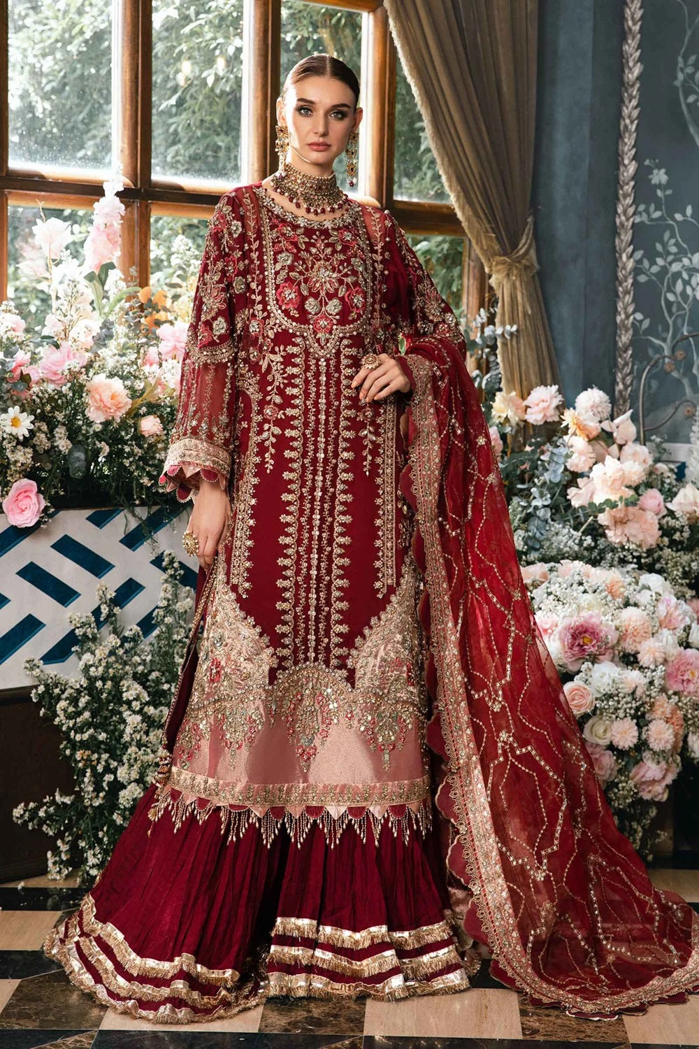 Maria.B. Mbroidered Luxury Eid Edition’25 - BD-2807 - TC-923