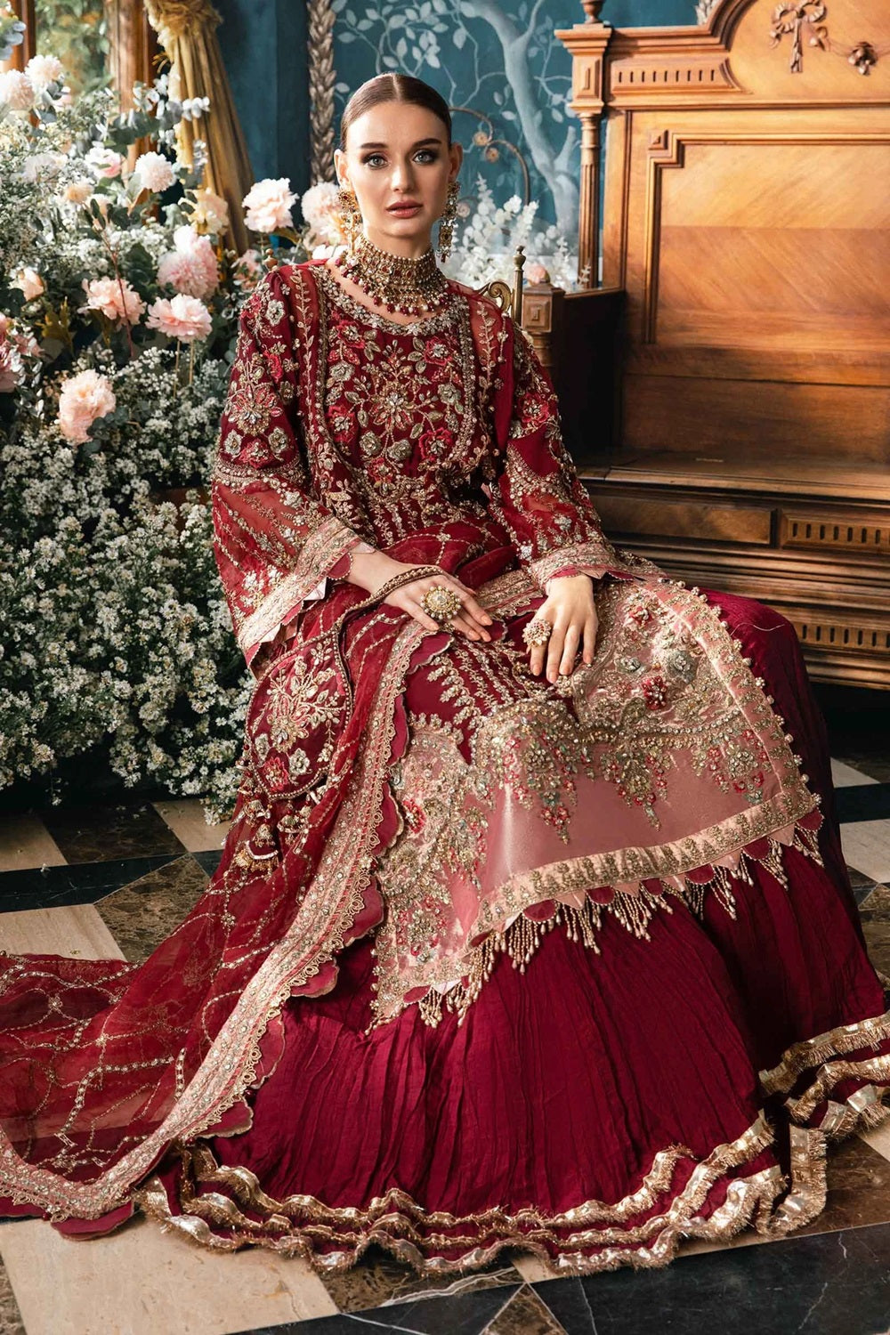 Maria.B. Mbroidered Luxury Eid Edition’25 - BD-2807 - TC-923