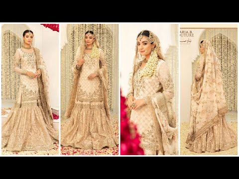 Maria B. Baad-E-Saba M.Couture Vol.6 !! Ivory Gold MC-047 - TC-549
