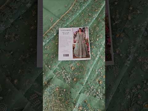 Zaha Gossamer MELTEM (ZC23-07) Luxury Hand Embelliashed Maxi - TC-1427