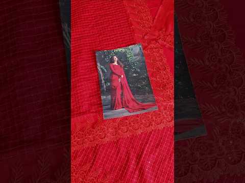 Hania Amir X Faiza Saqlain EVIA Luxury Wedding Chiffon Saree - TC-1422