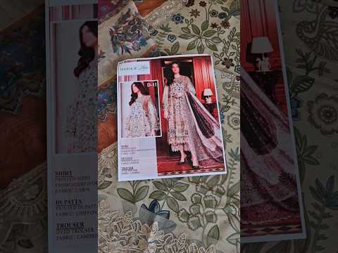 Maria.B. Printed Embroidered Lawn'25 -  DL-1211 - TC-1126