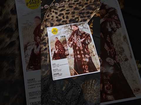 Maria.B. Printed Embroidered Lawn'25 - MPT-2410-B - TC-1127