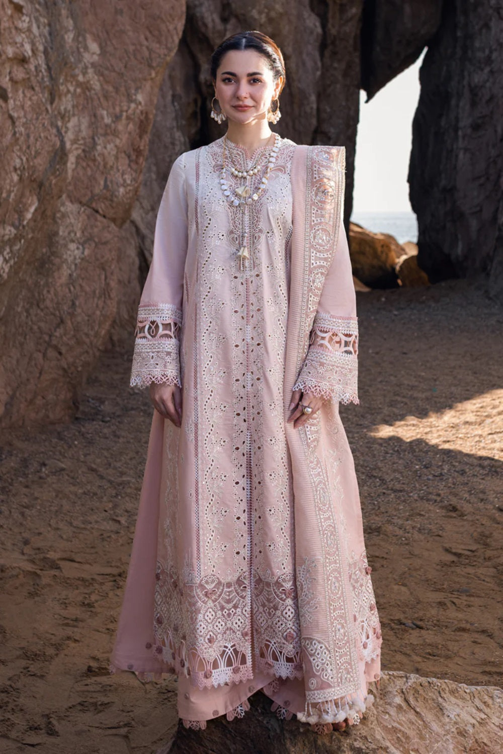 Qalamkar - SAHIL KINARE LUXURY LAWN’24 - FP-05 AALIYAH - TC-744