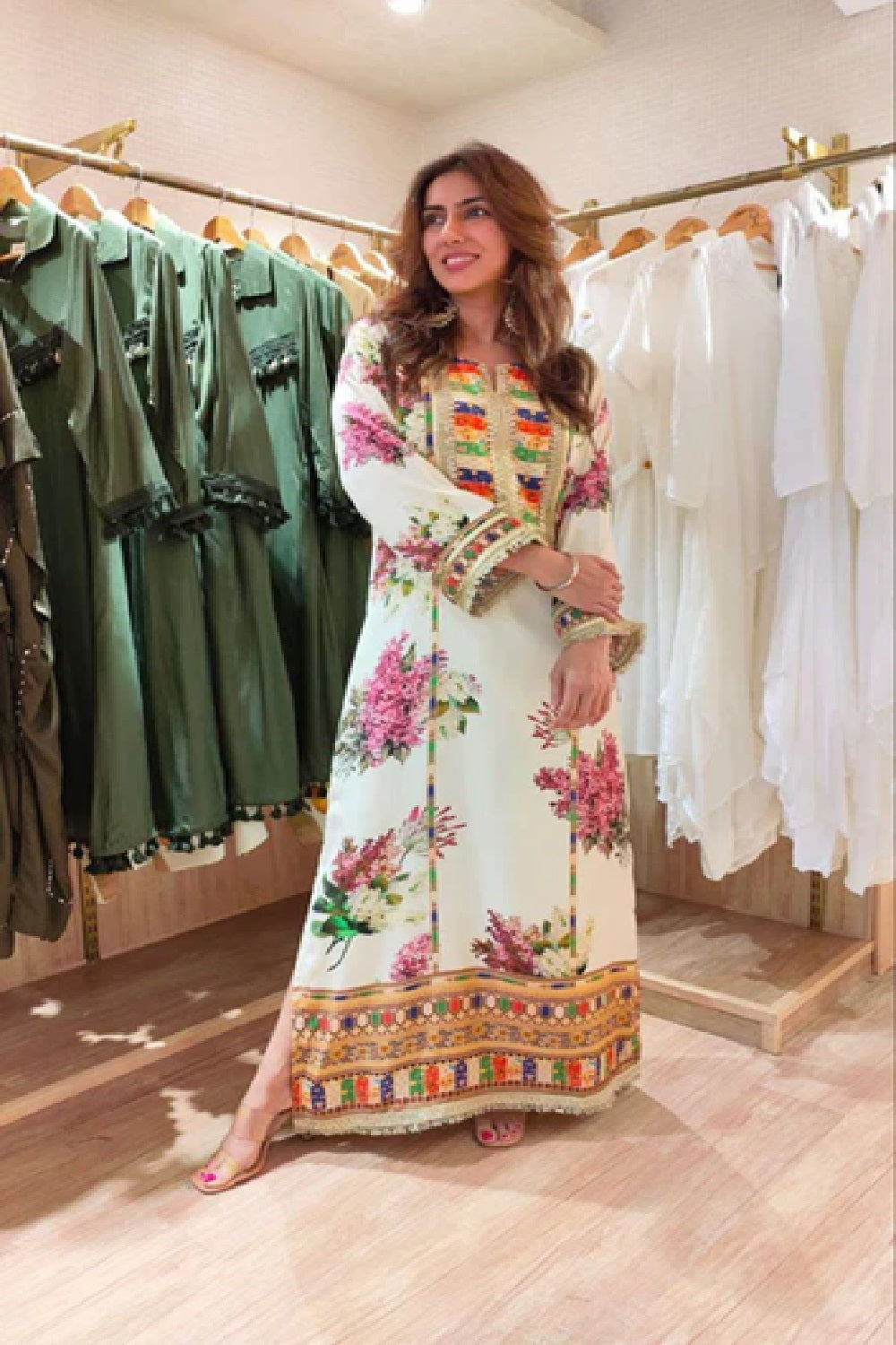 Sabyasachi Digital Print Shamoz Silk Collection - TC-1402 Trendz Collection Sabyasachi Digital Print Shamoz Silk Collection - TC-1402 Trendz Collection