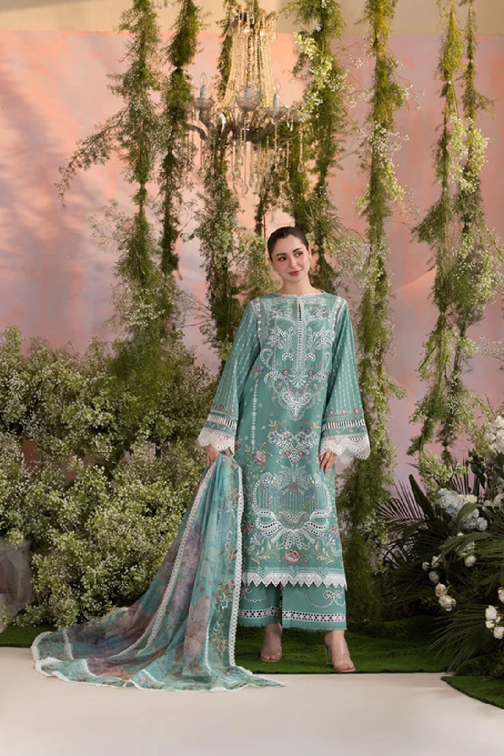 Sobia Nazir Luxury Lawn 2025 – Design 5B | Premium Embroidered - TC-1344