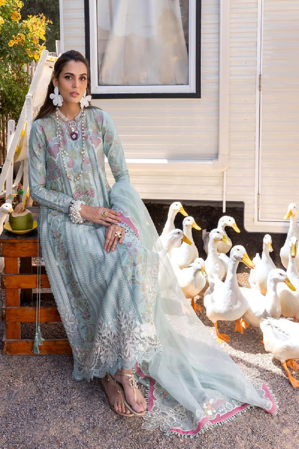Saira Shakira Luxury Festive Lawn'25 - DILARA-A - TC-1346