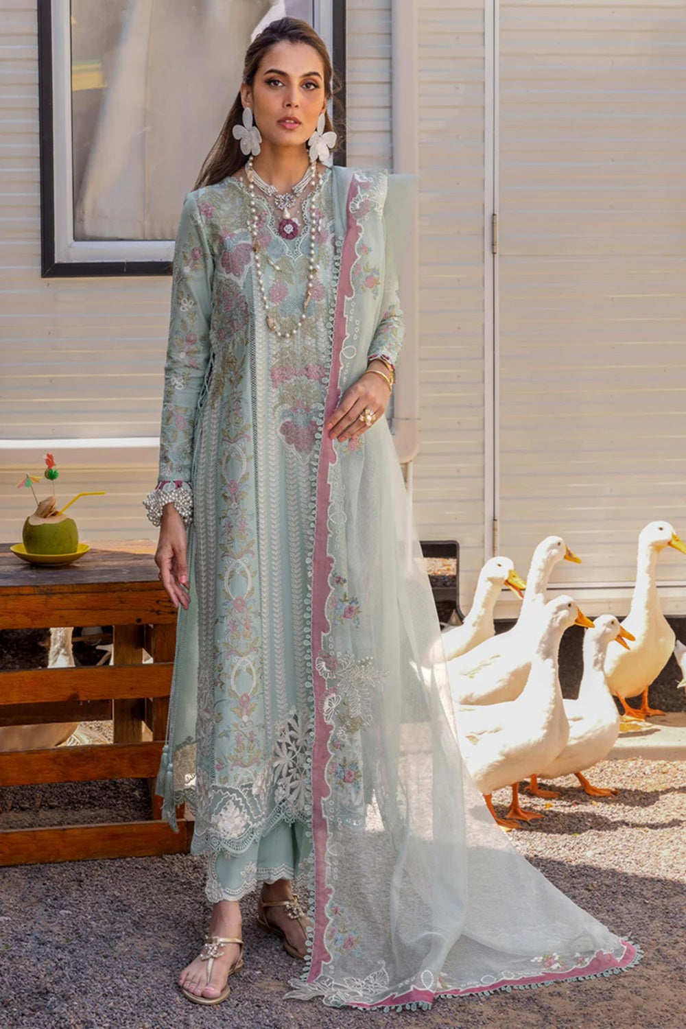 Saira Shakira Luxury Festive Lawn'25 - DILARA-A - TC-1346