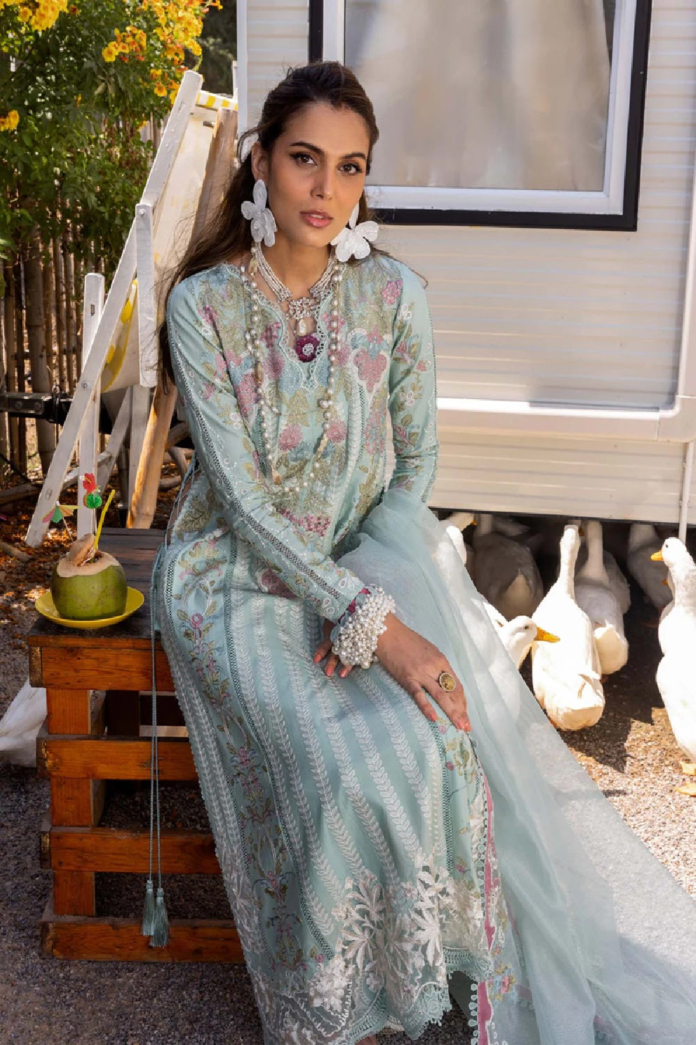 Saira Shakira Luxury Festive Lawn'25 - DILARA-A - TC-1346