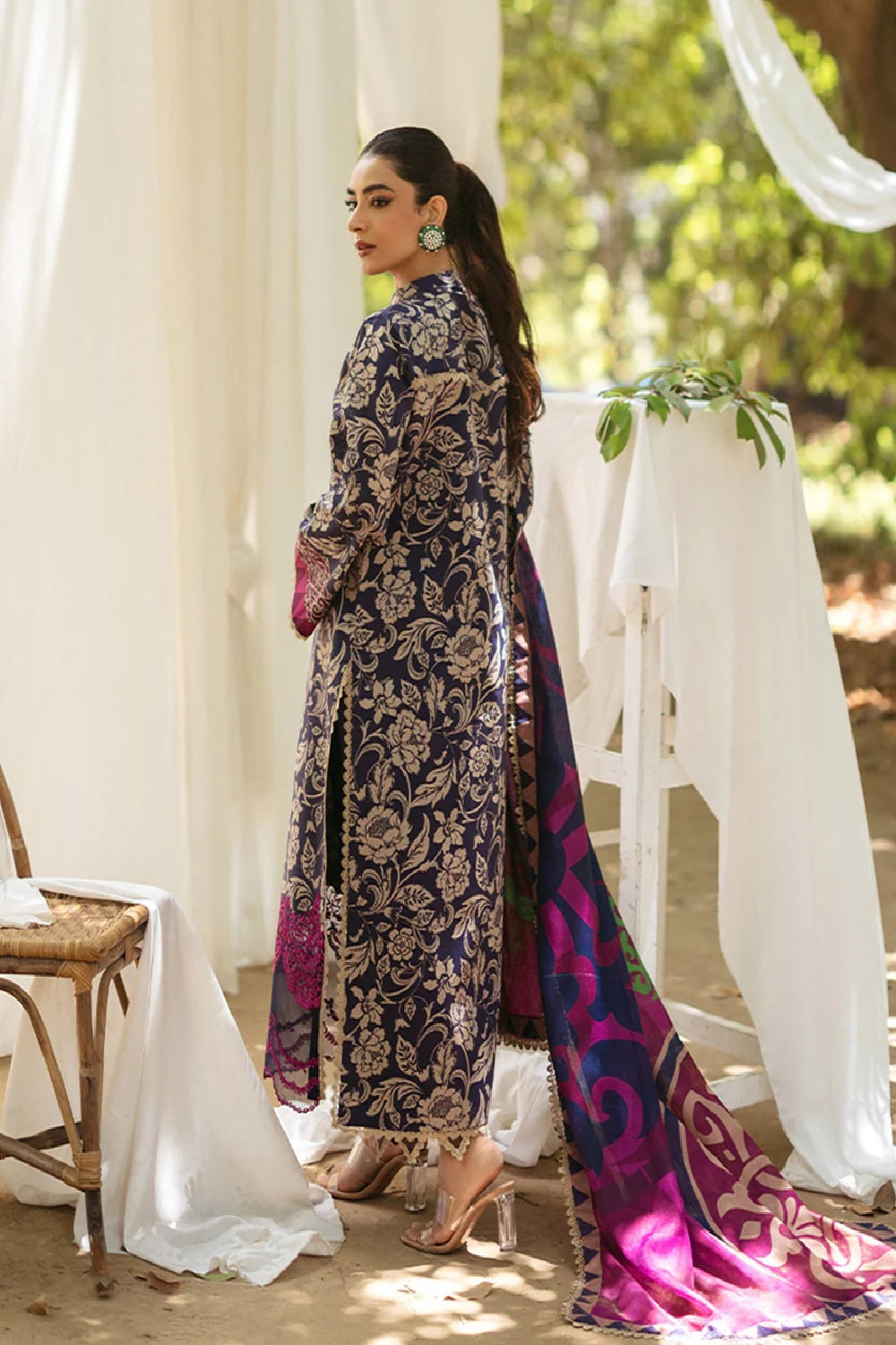 Zainab Chottani Tahra Lawn'24 - TAMARA - D 7B - TC-1023