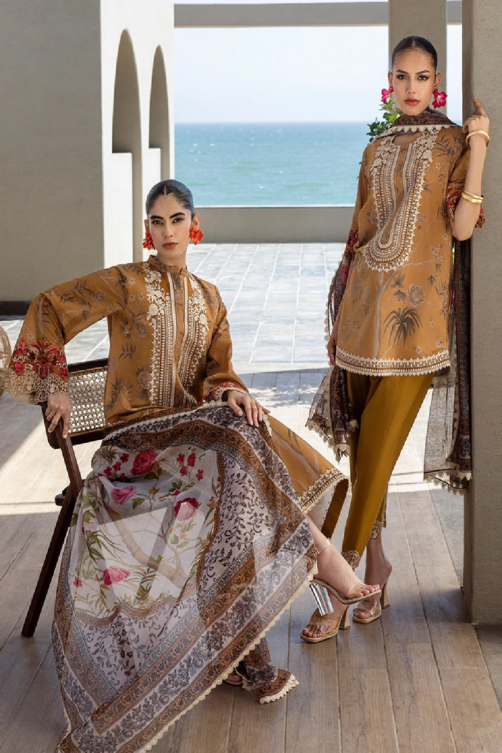 Zainab Chottani Tahra Lawn'25 - RAHMA-06-UNS - TC-1334