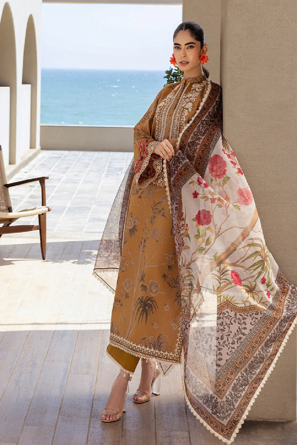 Zainab Chottani Tahra Lawn'25 - RAHMA-06-UNS - TC-1334