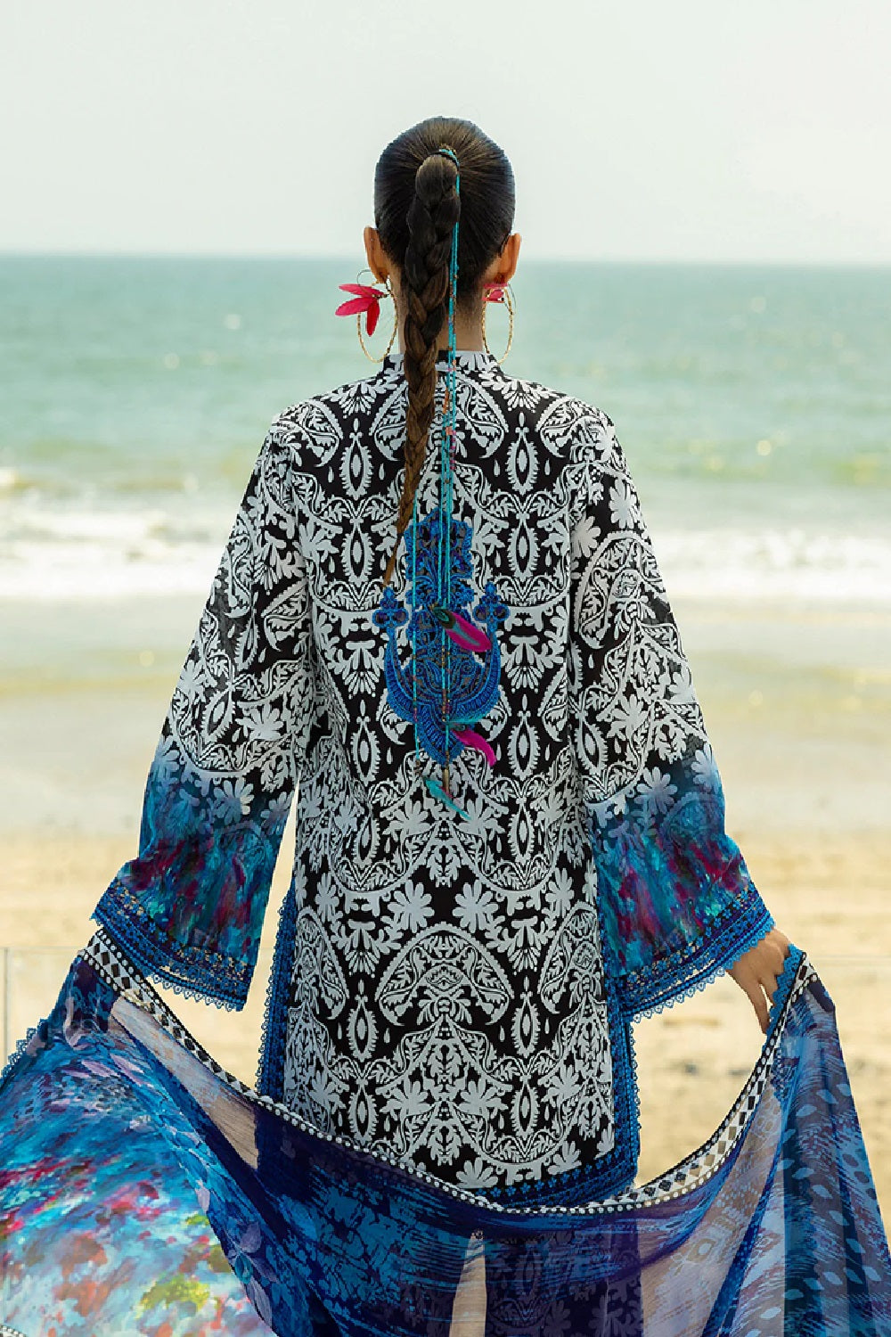Zainab Chottani Tahra Lawn'25 - BELLA-07-UNS - TC-1336