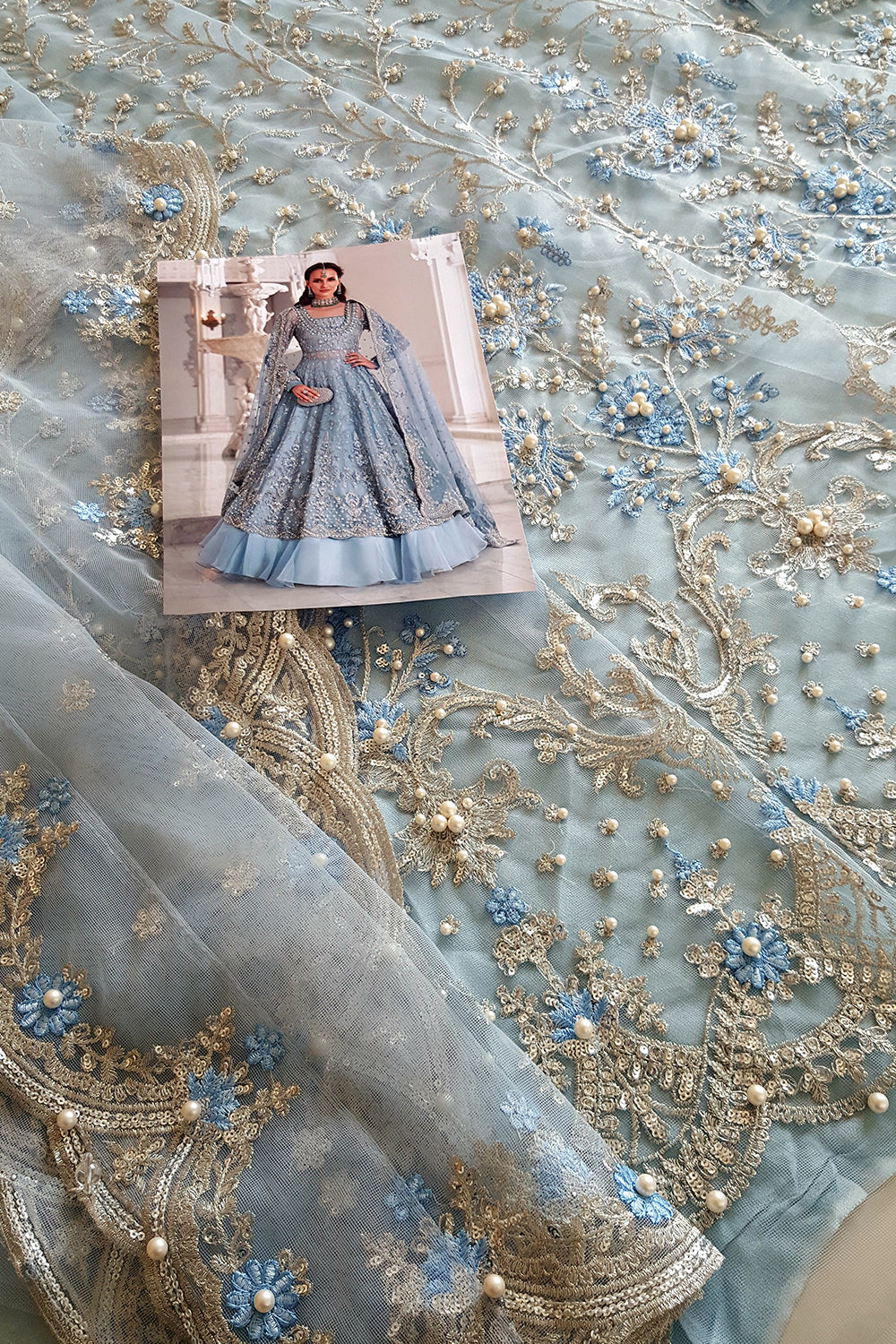 Maria B Wedding Formal Couture Vol-6 25" - Maxi - MC-041 - TC-222