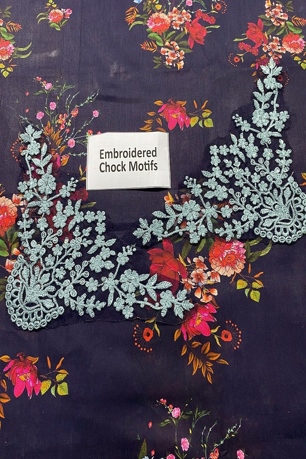 Baroque Printer & Embroidered Summer Lawn Edition UF-4337 - TC-1484