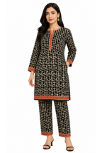 Premium Printed Pure AirJet Lawn 2 Piece Suit | Shirt & Trouser - TC-1678