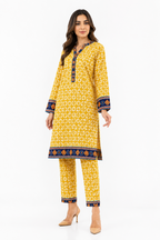 Premium Printed Pure AirJet Lawn 2 Piece Suit | Shirt & Trouser - TC-1684